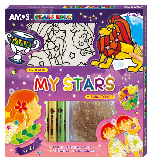 Dekoratyviniai dažai su pakabukais “My stars''