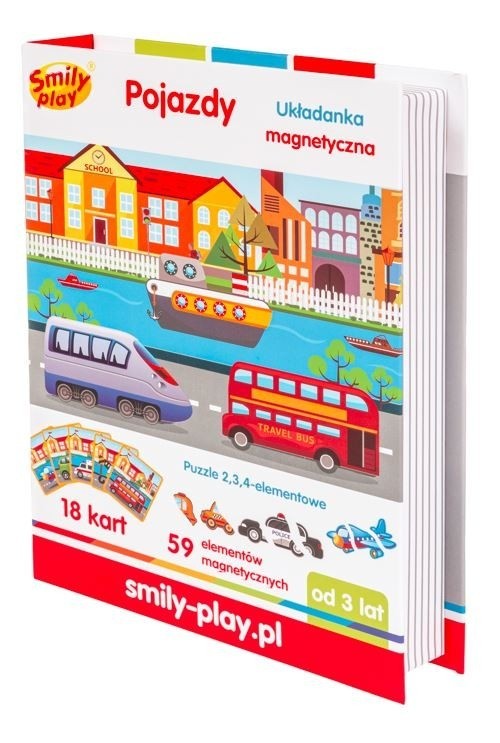 Magnetinis žaidimas "Transportas''