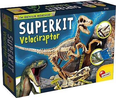 Tyrinėtojo-archeologo rinkinys Lisciani Superkit Velociraptor