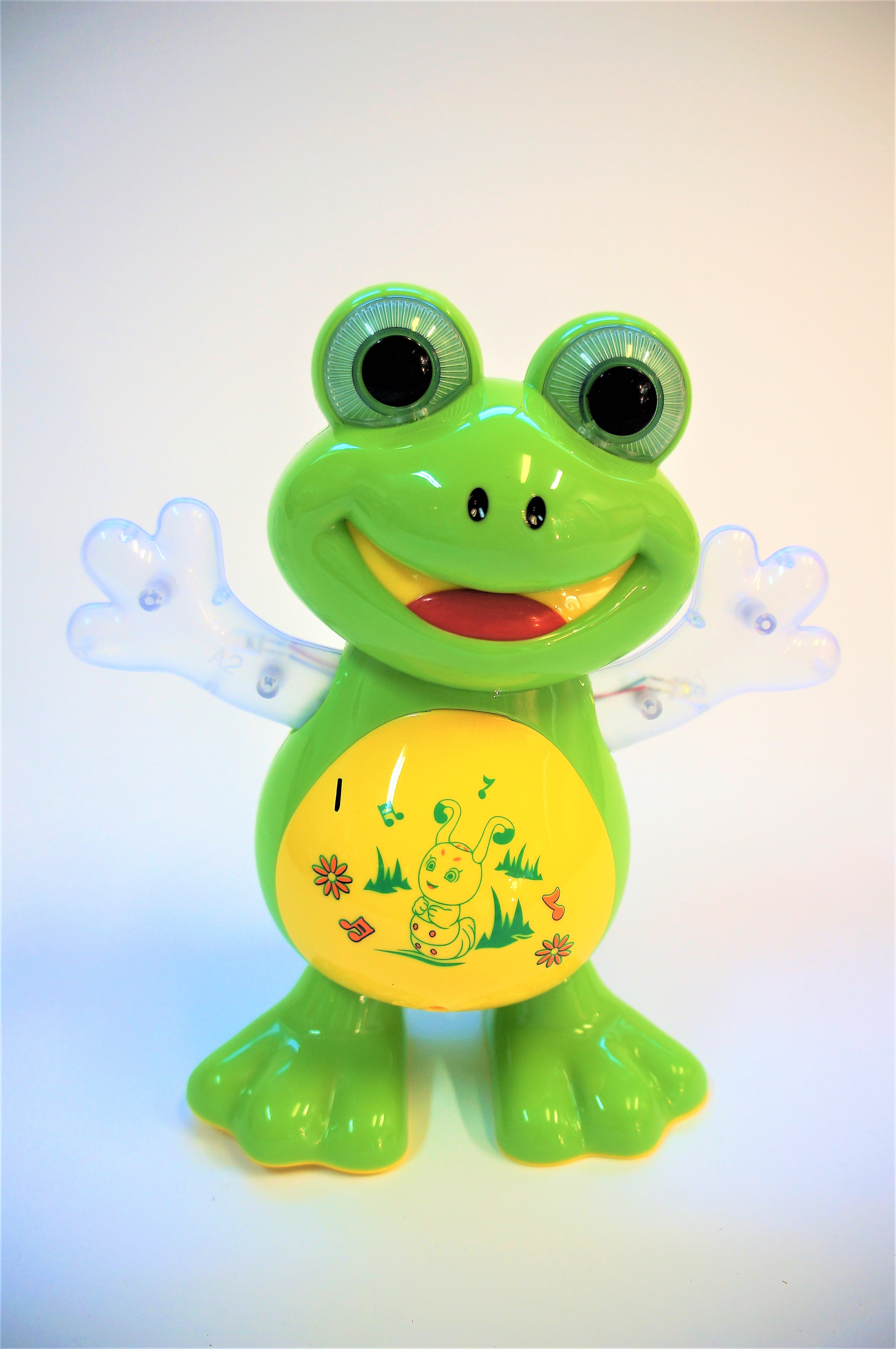 Interaktyvi muzikinė šokanti varlė "Frog dancing"