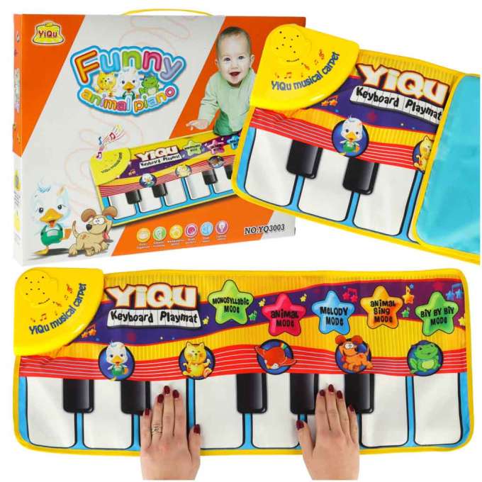 Interaktyvus mini muzikinis kilimėlis