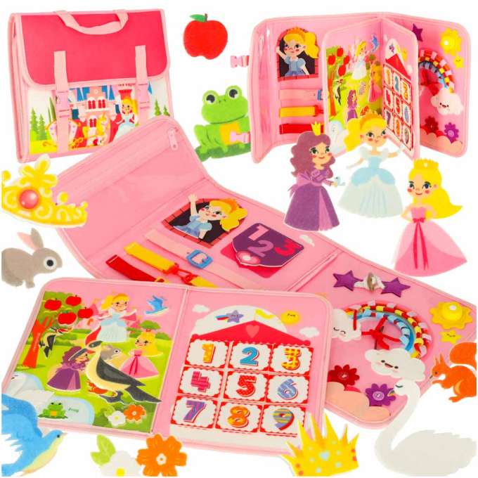 Interaktyvi  Montessori kūdikio žaidimų knyga